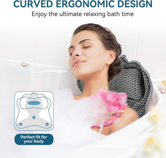 Ergonomic Luxury Bath Pillows for Tub