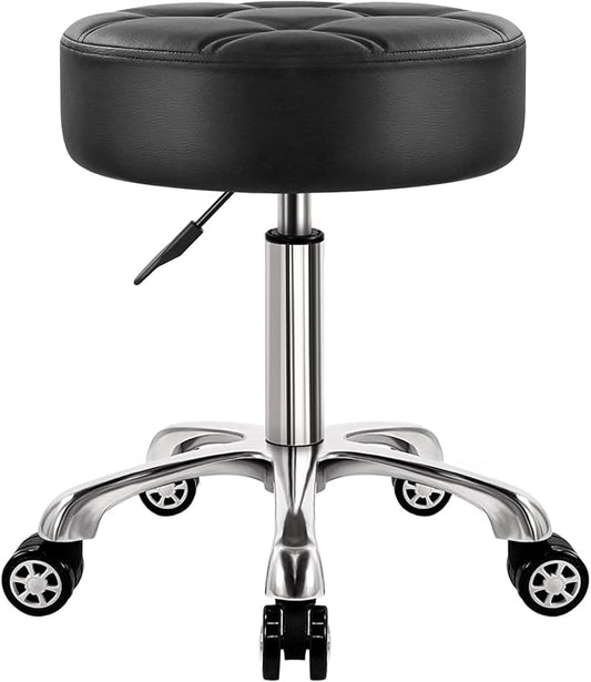 Heavy Duty Rolling Stool with Wheels Hydraulic Lift