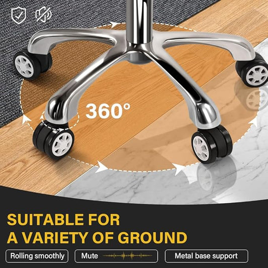 Heavy Duty Rolling Stool with Wheels Hydraulic Lift