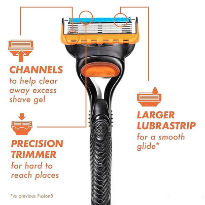 Gillette Fusion5 Power Razor Blades for Men