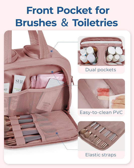 BAGSMART Travel Toiletry Bag