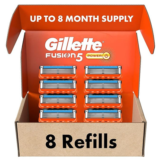 Gillette Fusion5 Power Razor Blades for Men