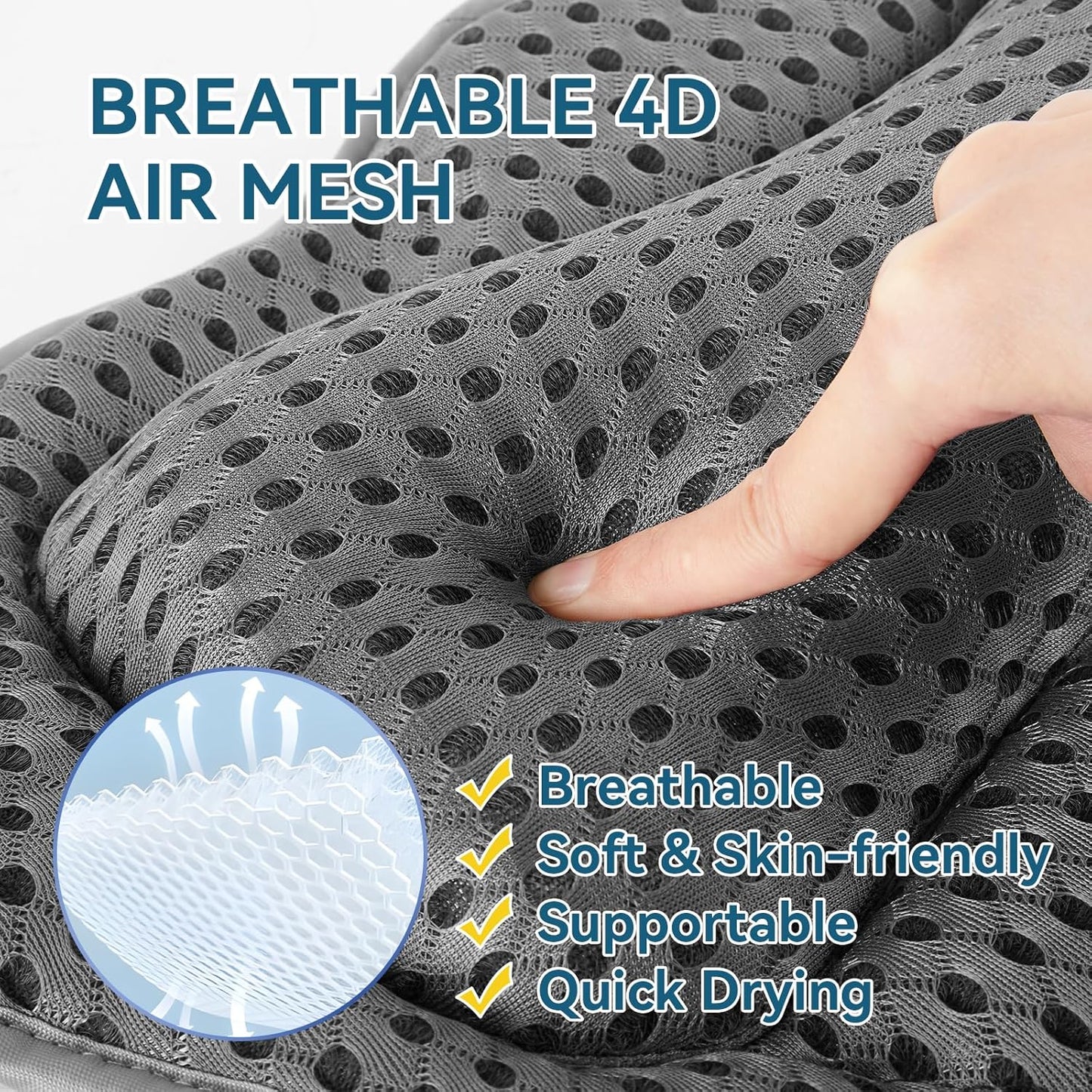 Ergonomic Luxury Bath Pillows for Tub